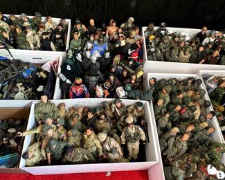 Hundreds of 21st Century Action Figures 