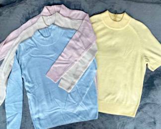 Pastel Sweaters