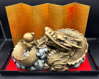 Chinese Dragon Figurine