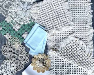 Embroidered Crocheted