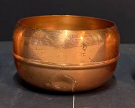Copper Craft Guild Planter and Ball Cups