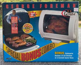 George Foreman Grill Rotisserie