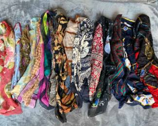 Scarves from Ralph Lauren, J. Crew, and Others