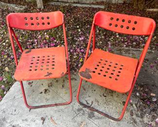 Vintage Metal Chairs