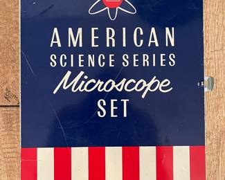 Vintage Microscope Set