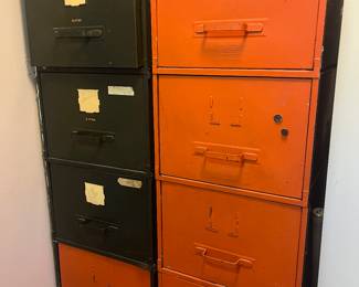 Vintage File Cabinets