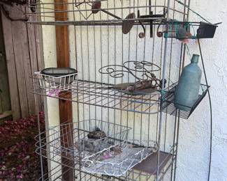 Vintage Wire Shelf