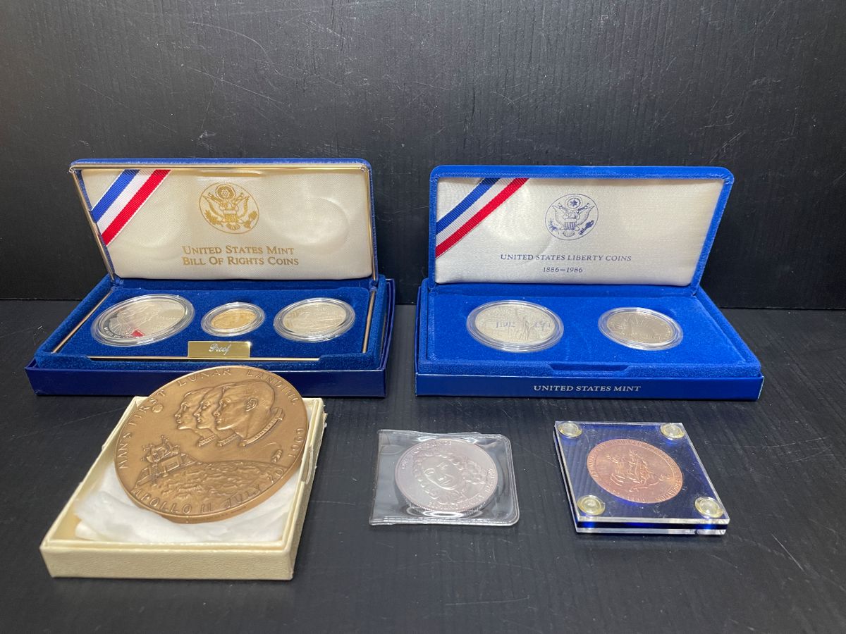 US mint Bill of Rights Coins and US Liberty Coins