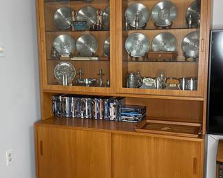 Scan teak Highboard