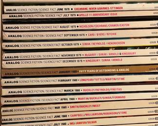 Analog Science Fiction/Science Fact books vtg