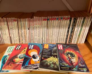 Worlds of IF Science Fiction Tomorrow vtg