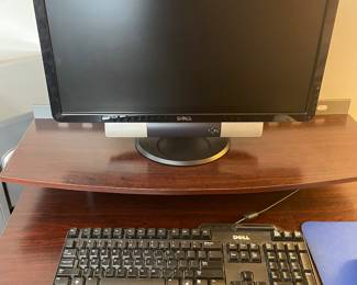 Dell monitor & keyboard