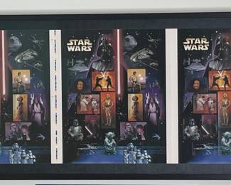 Star Wars Anniversary commemorative stamps