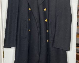 Vintage US Navy military coat 