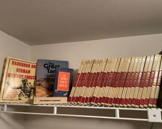 Illustrated WWII Encyclopedia series & other military books 
