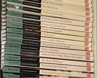Woodsmith Custom Woodworking book series 