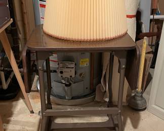 Vintage metal cart 