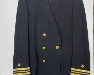 U.S. Navy Officer's Service Dress Blue Coat vtg