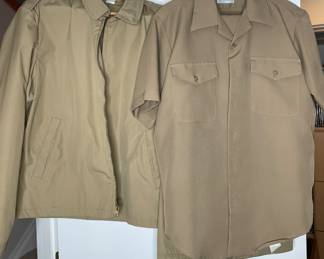 US Navy vintage official uniform & jacket Creighton 