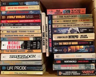 Sci Fi books vtg