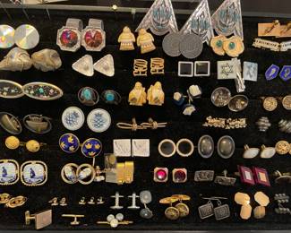 Vintage men’s Cufflinks collection 