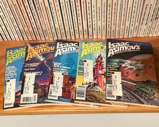Issac Asimov’s Science Fiction Magazines vtg 