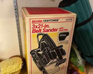Craftsman belt sander