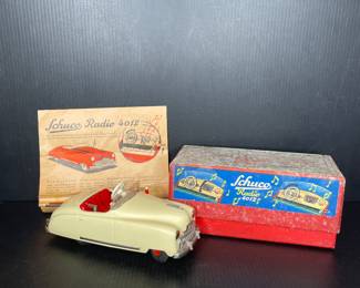Schuco Radio 4012 toy car Vintage 