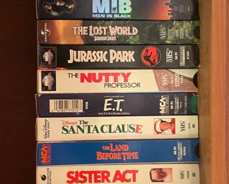 VHS collection vtg