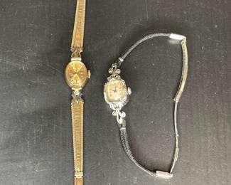 Women’s watches Elgin & Wittnauer vtg