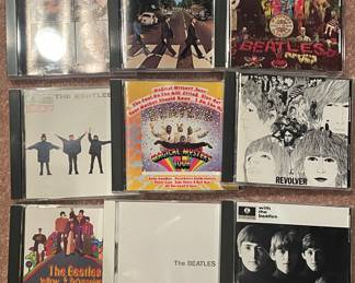 The Beatles CD collection