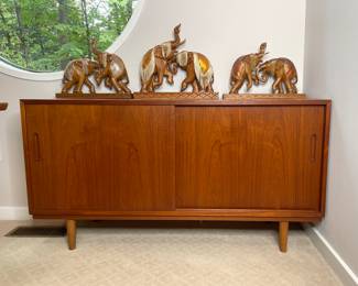 MCM Danish Teak Credenza