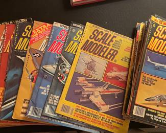 Collection of Scale Modeler magazines 