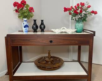 Danish teak bar buffet/bar cart