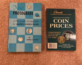 US Coin Prices & Photographic Grading Guide books 
