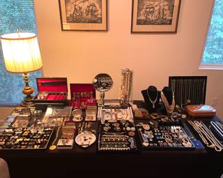 Men’s & women’s jewelry, watches, jewelry boxes, belt buckles & more