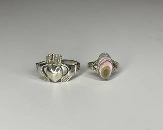 Sterling silver rings