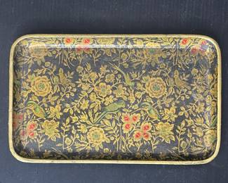 Vintage enamel tray 