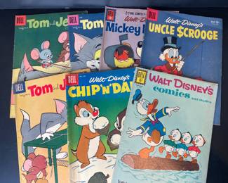 Walt Disney comics vtg 