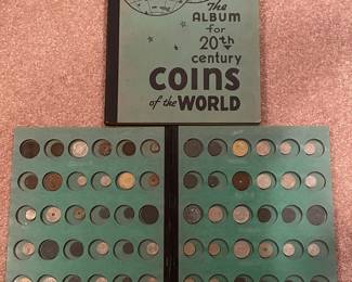 the Album for the 20th Century Coins of the World books w coins 
