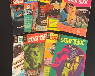 Star Trek Gold Key comic books vtg