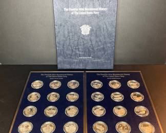 Franklin Mint Bicentennial History of the US Navy 