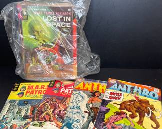 Gold Key & DC comics: Lost in Space, Mars Patrol, Anthro
