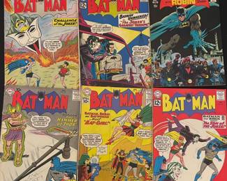 DC Batman comic books vintage 