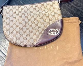 Gucci GG Canvas New Britt shoulder bag