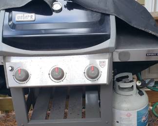 Weber propane grill