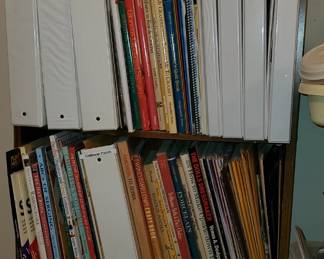 Sewing, crochet, knitting and quilting books