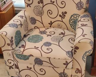 Pair of these modern arm chairs