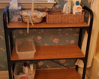 Bathroom shelves