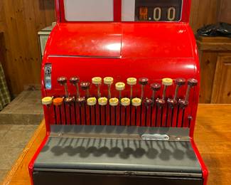 Antique cash register 